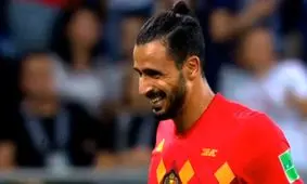 گل سوم بلژیک به ژاپن توسط چادلی