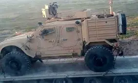 ورود کاروان مشترک نظامیان آمریکایی و فرانسوی به سوریه