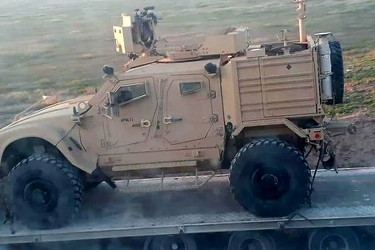 ورود کاروان مشترک نظامیان آمریکایی و فرانسوی به سوریه