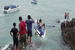 واژگونی کشتی در تایلند یک کشته و 53 مفقود بر جای گذاشت