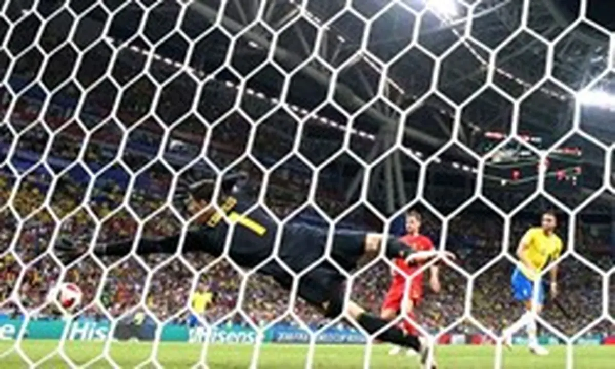 برتری مطلق برزیل مقابل بلژیک در آمار