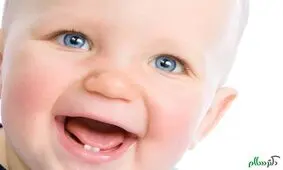 کی منتظر رویش دندان‌های نوزادم باشیم؟