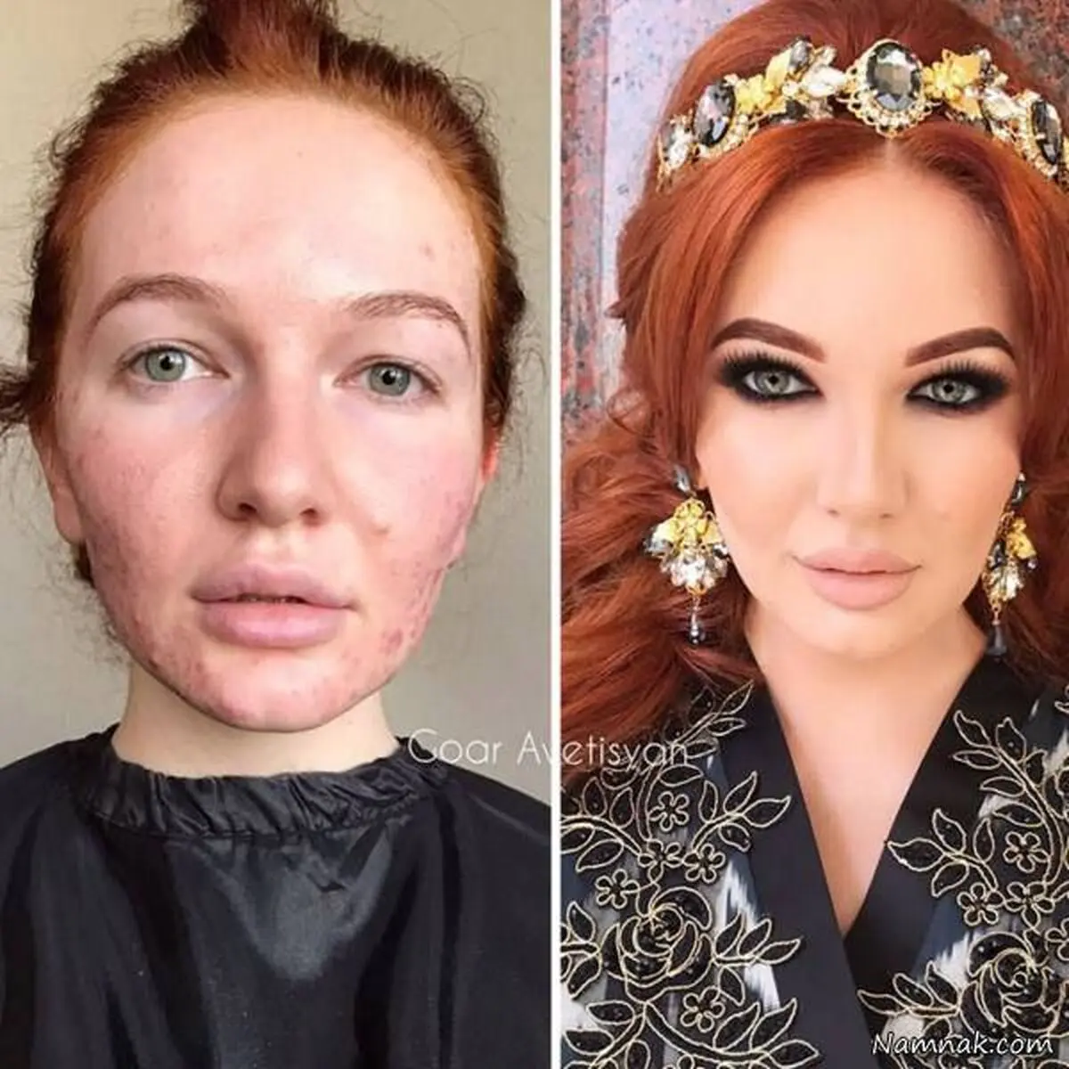 معجزه آرایش ، 20 عکس باورنکردنی از قبل و بعد آرایش