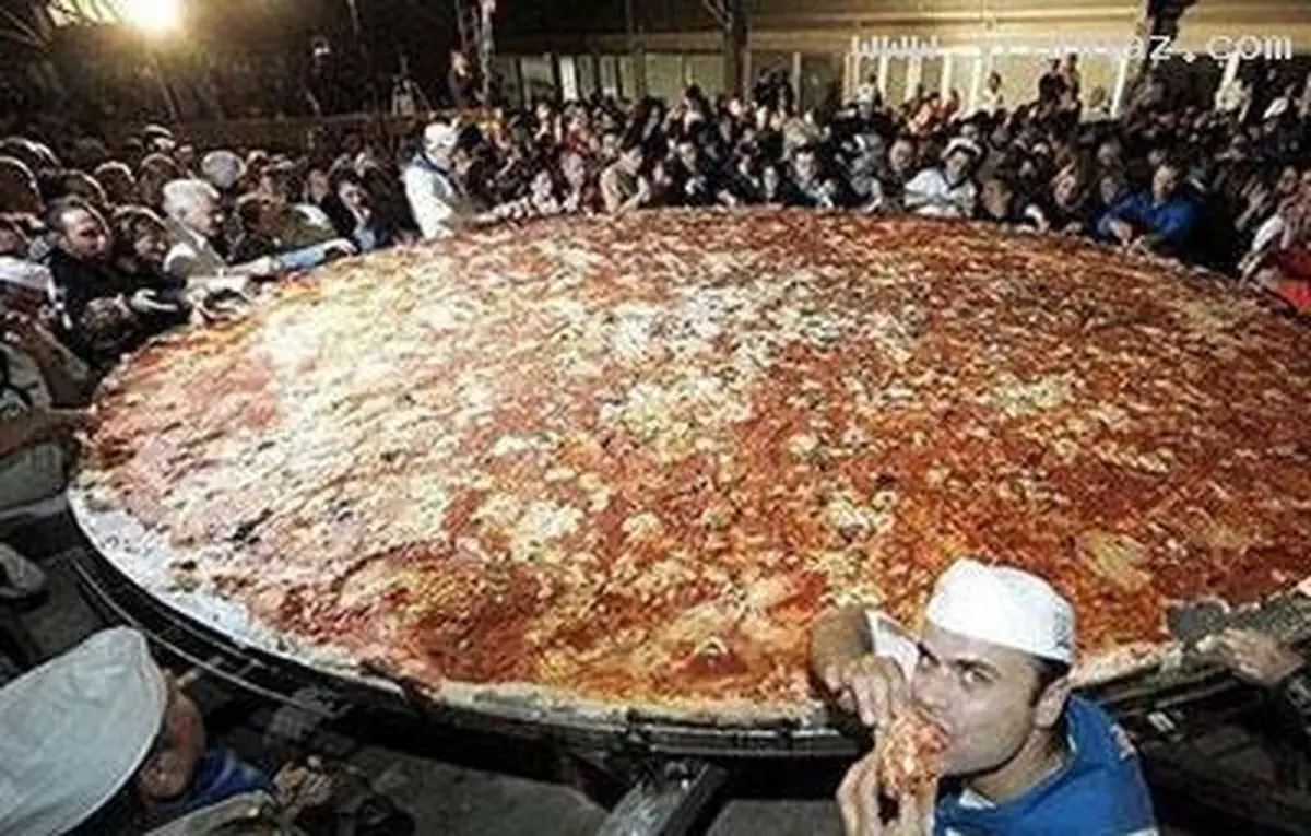 بزرگترین و عجیب ترین غذاهای پخته شده دنیا