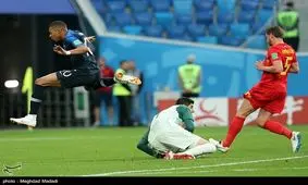 جام جهانی ۲۰۱۸| برتری فرانسه مقابل بلژیک از نگاه آمار