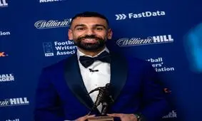 محمد صلاح بهترین بازیکن فصل لیگ جزیره شد