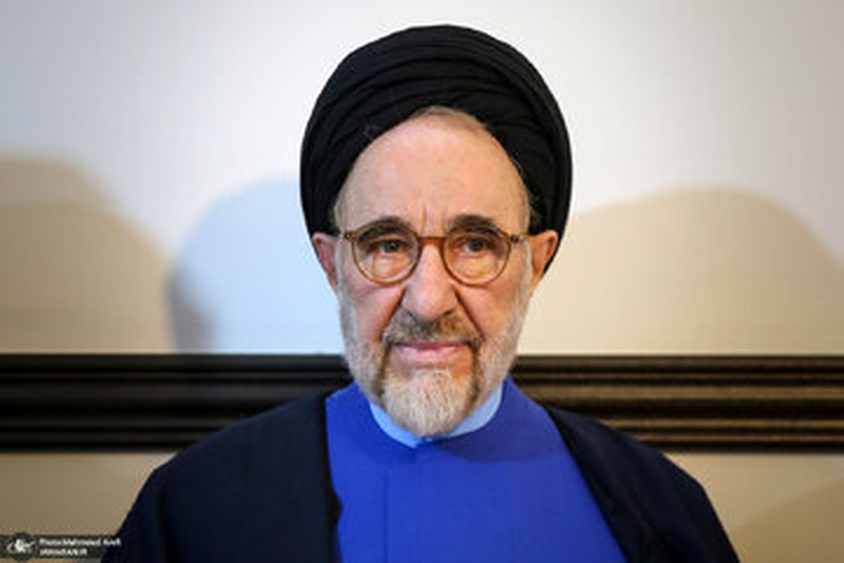  تصاویری از دیدار خاتمی با یک استاد برجسته فلسفه 