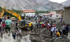 کشف جسد آخرین مفقودی سیل در فیروزکوه/ ادامه جستجو برای یافتن ۵ مفقودی در ۳ استان