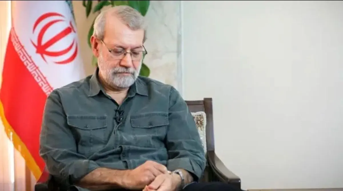 شهید لاریجانی بر سر مزار شهید نصرالله؛ مرداد ماه ۱۴۰۴ /ویدئو