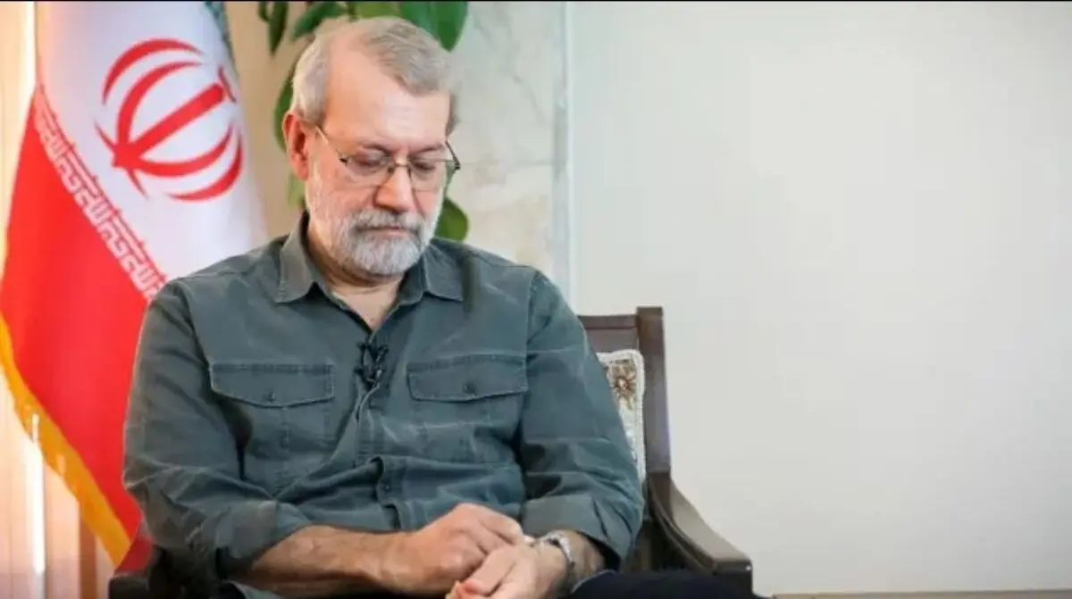 شهید لاریجانی بر سر مزار شهید نصرالله؛ مرداد ماه ۱۴۰۴ /ویدئو