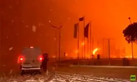 انفجار لوله انتقال نفت در جنوب ترکیه