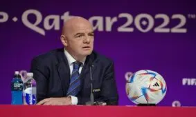 مواضع اینفانتینو درباره ایران در نشست خبری پیش از افتتاحیه جام جهانی

