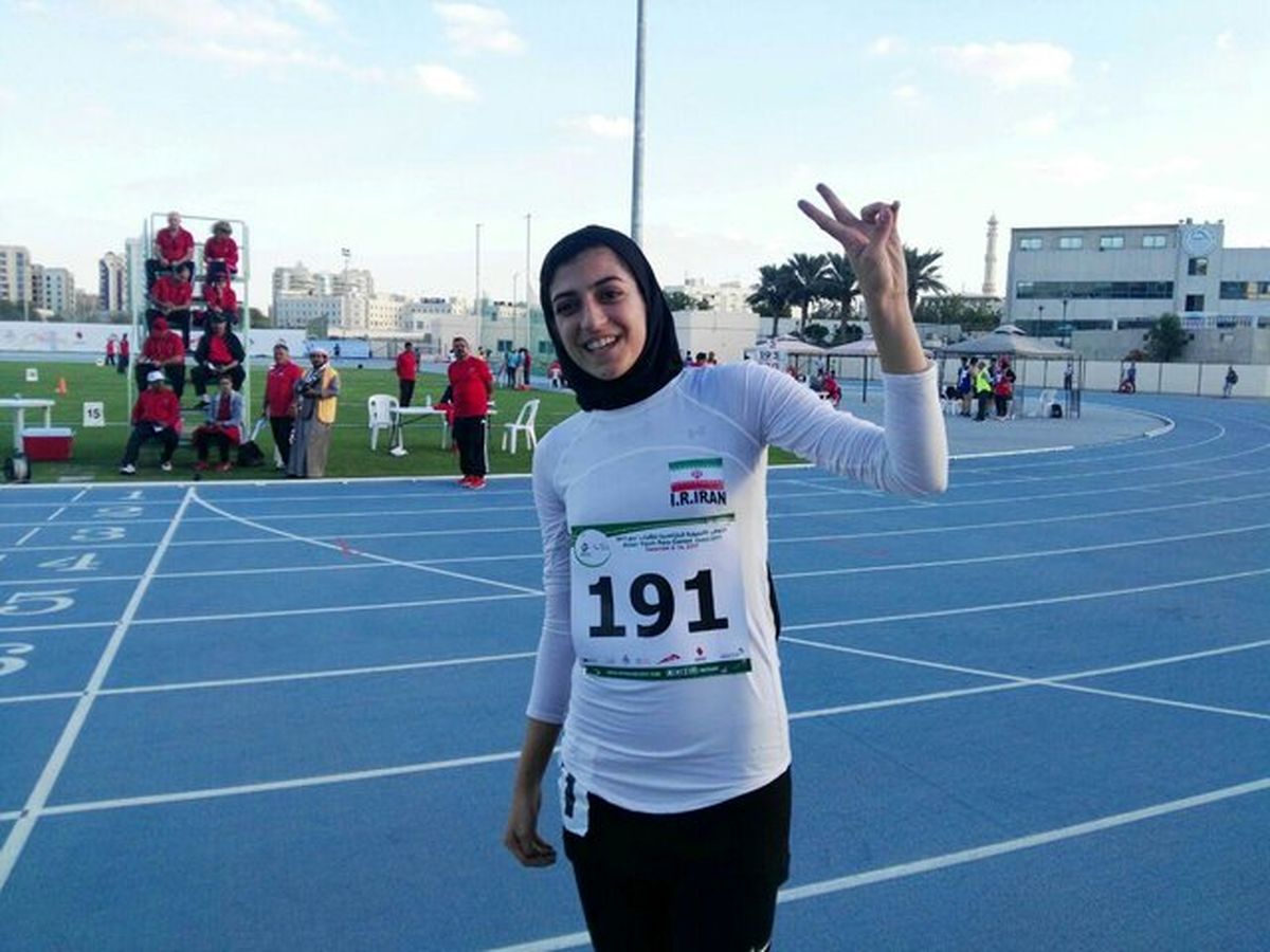 دونده زن ایرانی با شکستگی بینی و سرماخوردگی، در مراکش ۲ طلا گرفت