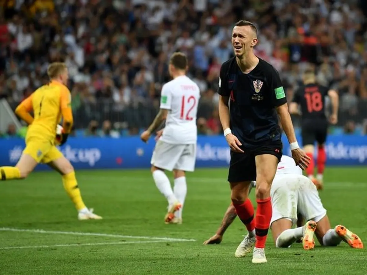 پرشیچ بهترین بازیکن دیدار کرواسی و انگلیس