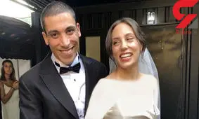 ازدواج خانم بازیگر معروف ترکیه ای با یک خواننده + عکس