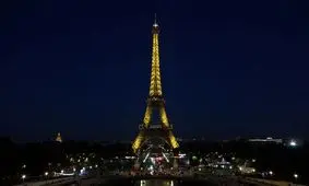 برج ایفل خاموش می‌شود