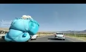 وقتی پول به کرایه وانت دادی و نمیخوای پولت هدر بره