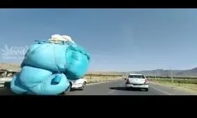وقتی پول به کرایه وانت دادی و نمیخوای پولت هدر بره