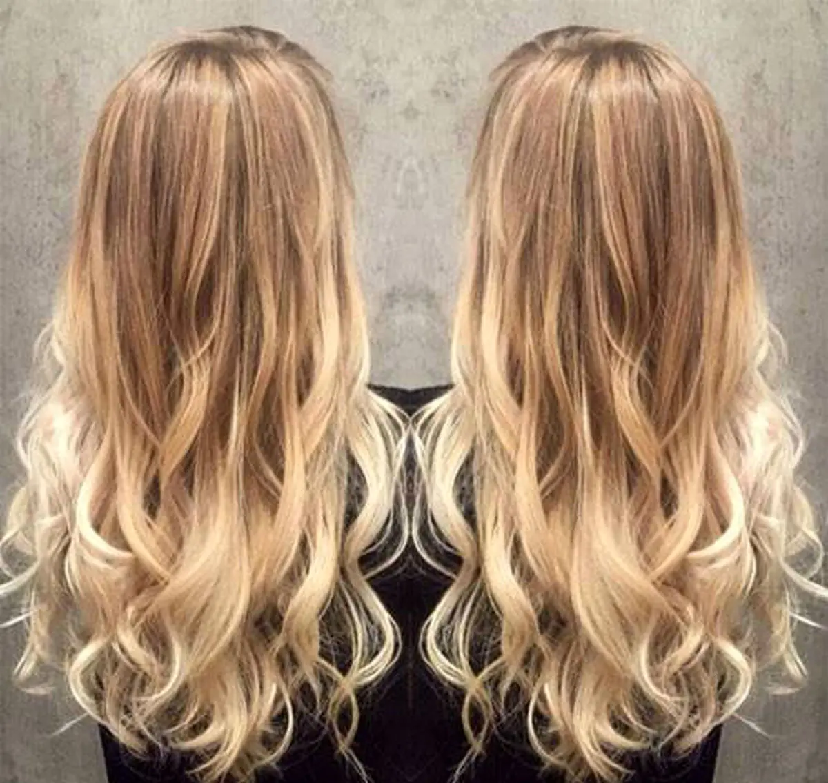 تفاوت رنگ موی آمبره و سامبره