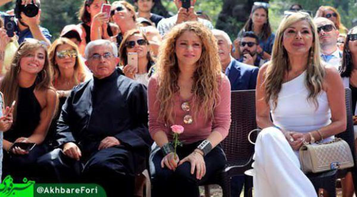 شکیرا در لبنان، سرزمین مادری اش حضور پیدا کرد+ تصاویر