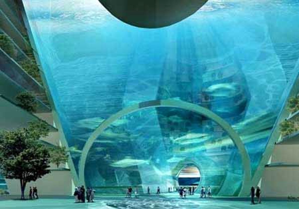 ساخت یک شهر زیر آب در چین