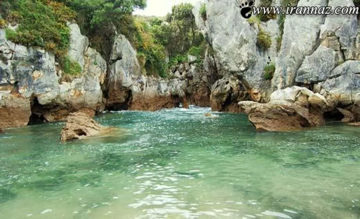 عجیب و در عین حال جالب ترین ساحل جهان!