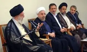 جلسه مهم رهبر انقلاب با اعضای دولت