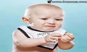 عکس های بامزه کودکان هنگام چشیدن لیمو ترش