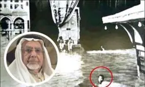 طواف کعبه با شنا کردن !