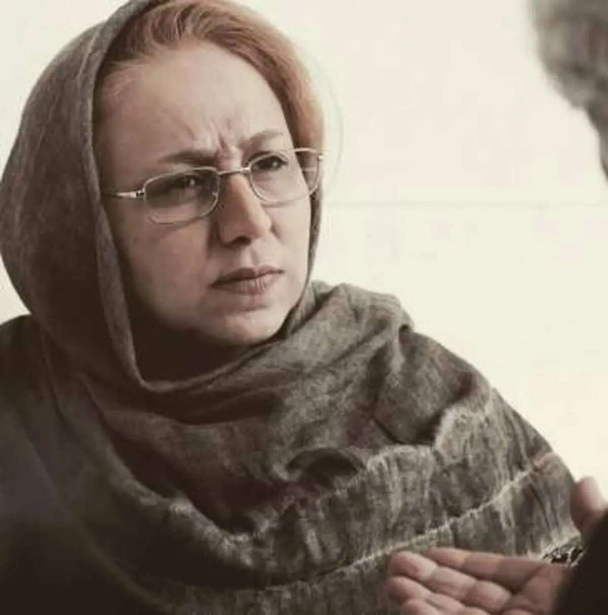 «بهنوش بختیاری» با گریم عصبانی فیلم «آستیگمات»