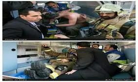 تعداد زیادی آتش نشان زیر آوار ماندند