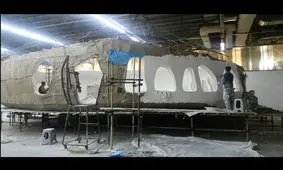 «تورنادو» با اکبر عبدی مذاکره می‌کند/ عکس‌هایی از دکور سفینه