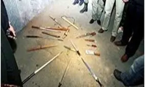 سرکرده باند «قداره به دست » در تله پلیس مشهد