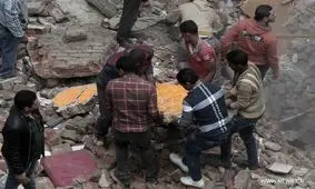 ریزش ساختمان ۶ طبقه در هند