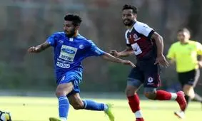 پیروزی پرگل استقلال مقابل بورسا اسپور ترکیه در نیمه اول