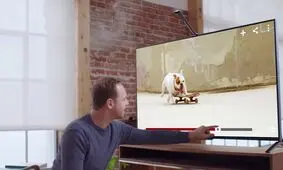 تماشا کنید: با Touchjet WAVE تلویزیون خود را به یک صفحه نمایش لمسی تبدیل کنید