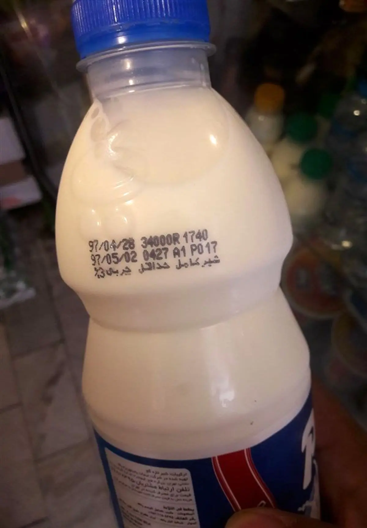 اگرانفروشی۹۰۰ تومانی شیر+تصاویر