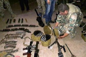 انبار سلاح های صهیونیستی در مرکز سوریه کشف شد