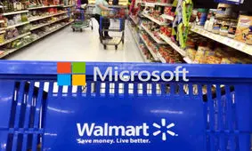 همکاری مشترک مایکروسافت و والمارت برای رقابت با آمازون