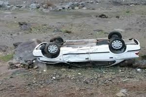 فوت کودک ۴ ساله براثر واژگونی خودرو در بجستان