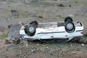فوت کودک ۴ ساله براثر واژگونی خودرو در بجستان
