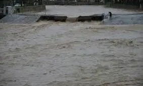 سیل و آبگرفتگی در خراسان شمالی و کرمان