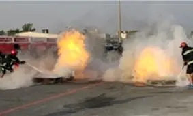 آتش سوزی محوطه سازمان میراث فرهنگی تلفات جانی نداشته