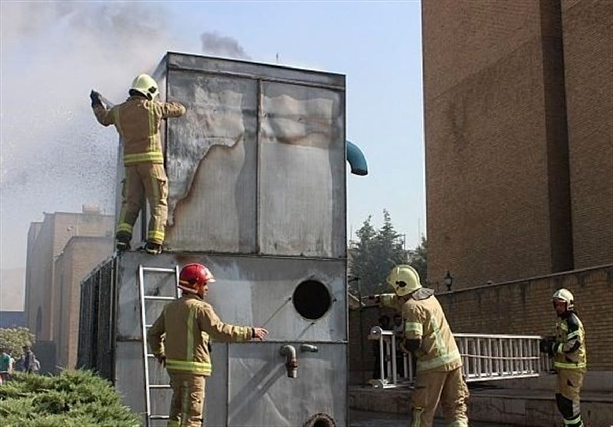 آتش‌سوزی در سازمان میراث فرهنگی