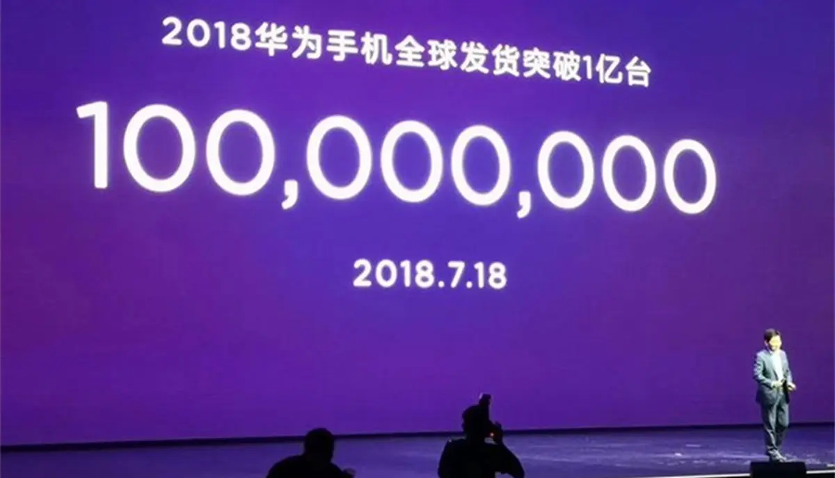 هواوی در سال ۲۰۱۸ صد میلیون گوشی هوشمند فروخته است