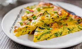 کوکو مرغ و قارچ، یک کتلت خوشمزه و سریع