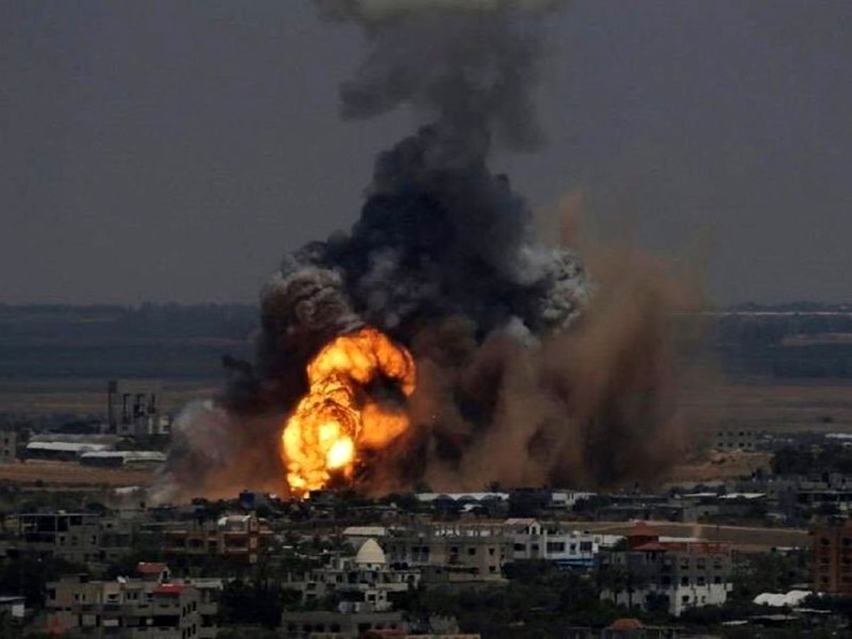 حمله هوایی رژیم صهیونیستی به غزه شماری زخمی برجا گذاشت