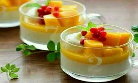 طرز تهیه پاناکوتا انبه