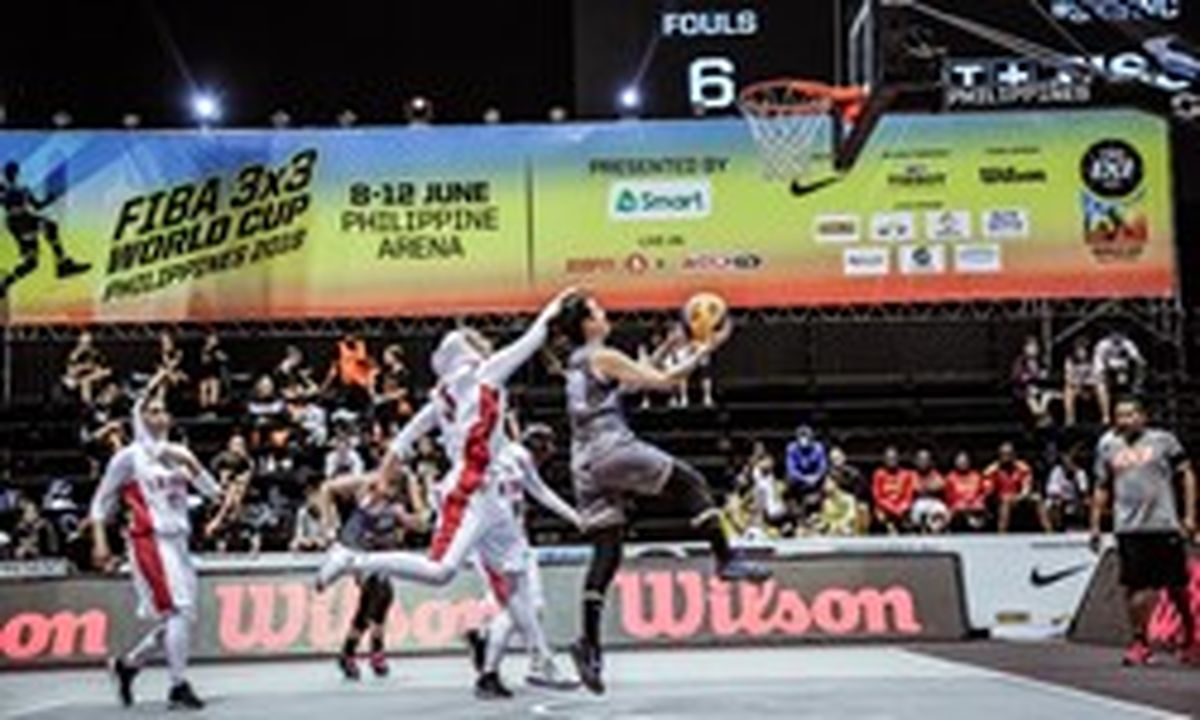 تیم ملی بسکتبال بانوان 3 نفره ایران در مسابقات غرب آسیا