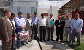 پلاک ماندگار نویسنده شاخص بندرترکمن رونمایی شد